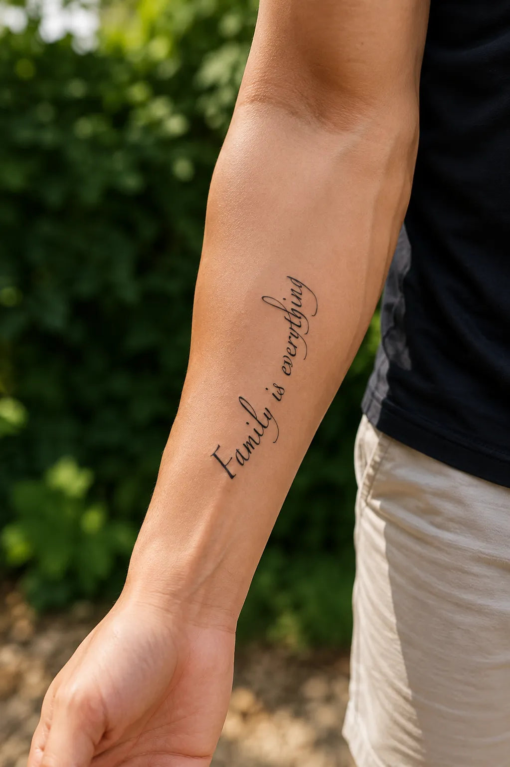 SafeTatt — Family is Everything · fotografie tetování na kůži
