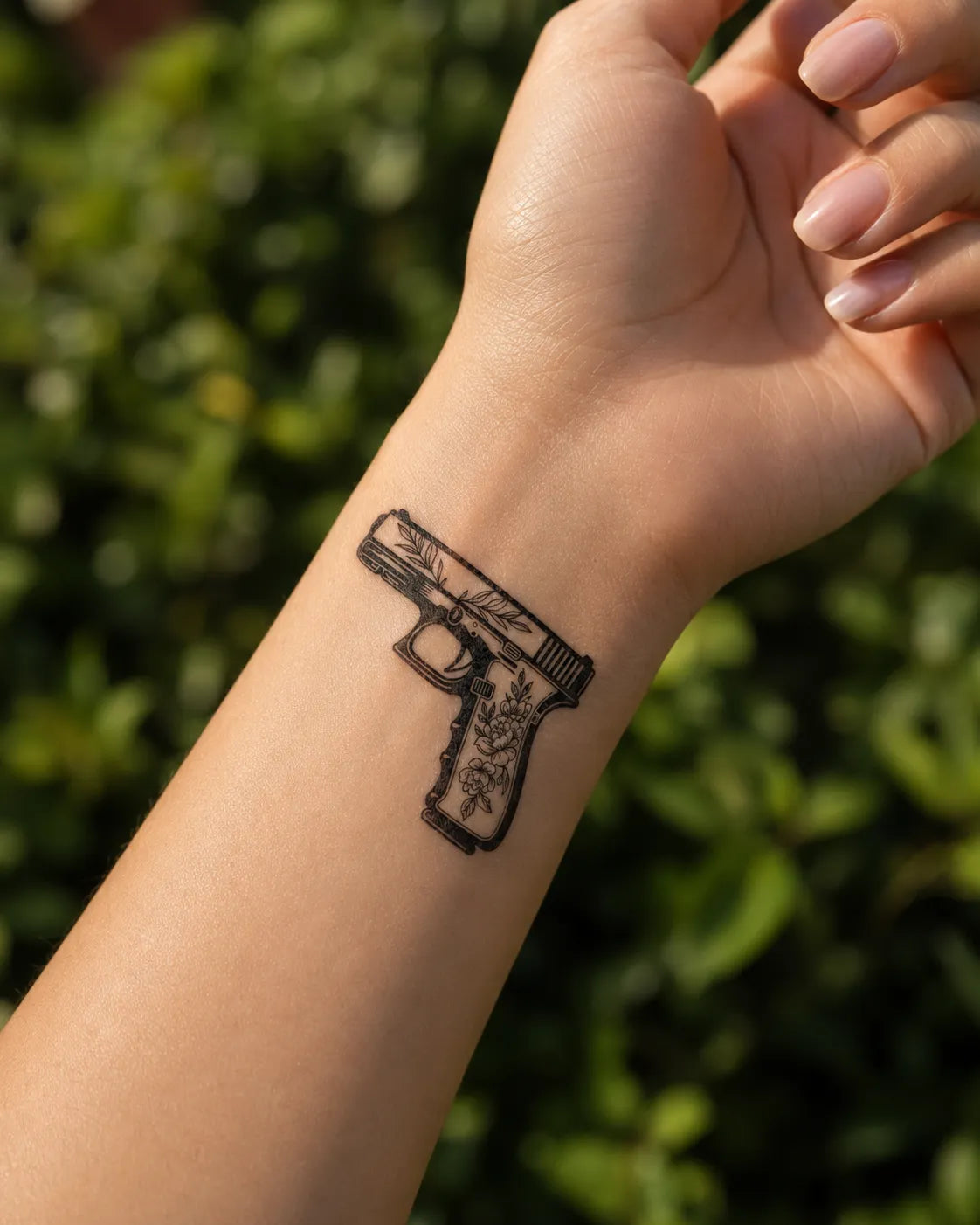 SafeTatt — Weapon of Beauty · fotografie tetování na kůži