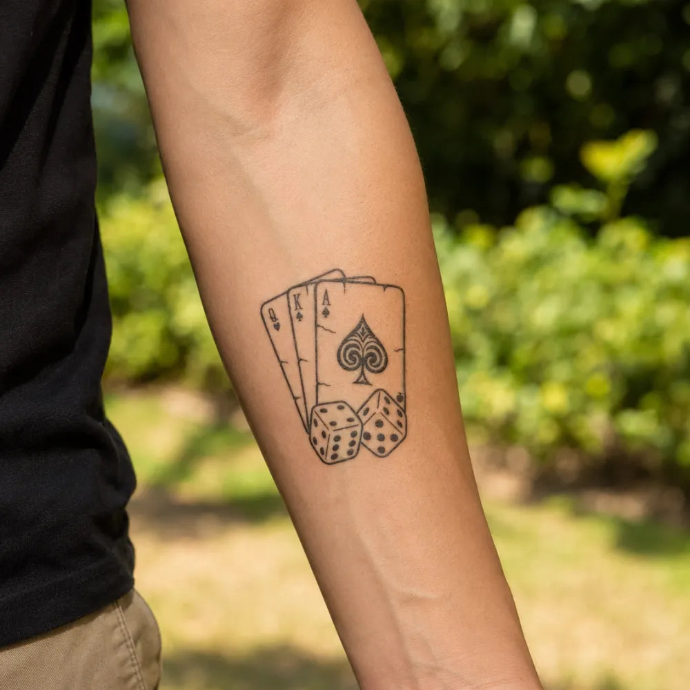 SafeTatt — All In · fotografie tetování na kůži