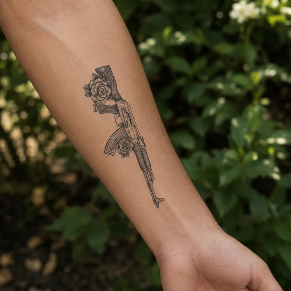 SafeTatt — Flowers of War · fotografie tetování na kůži