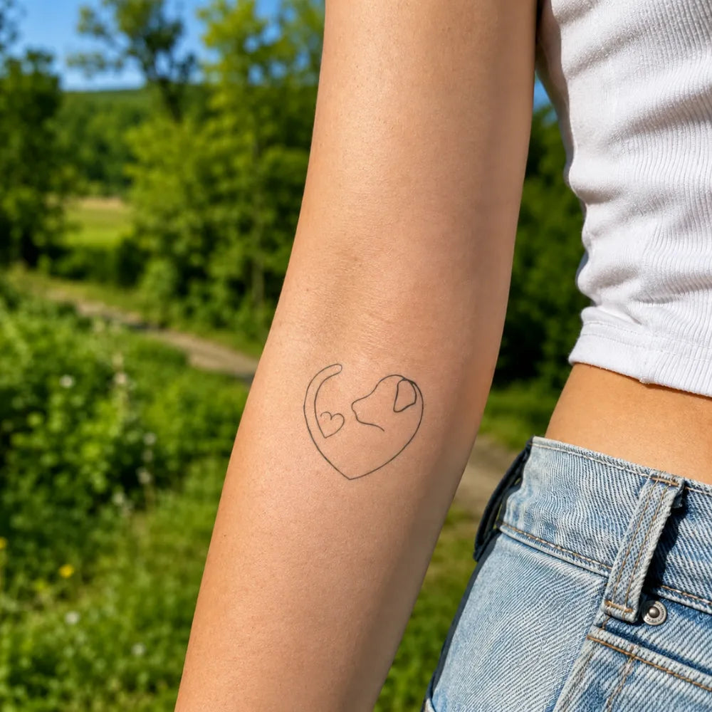 SafeTatt — Heart of a Dog · fotografie tetování na kůži