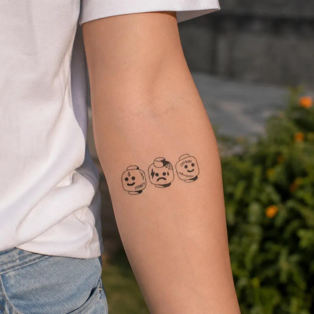 SafeTatt — Emotion Blocks · fotografie tetování na kůži